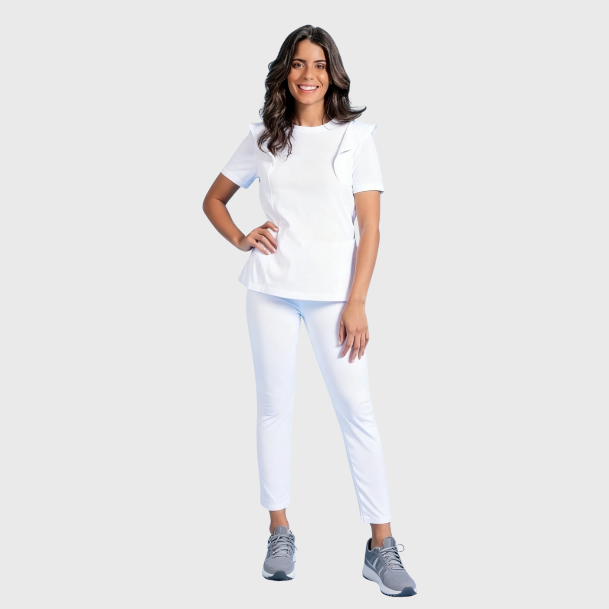 Women's Flying Sleeve Scrub Set