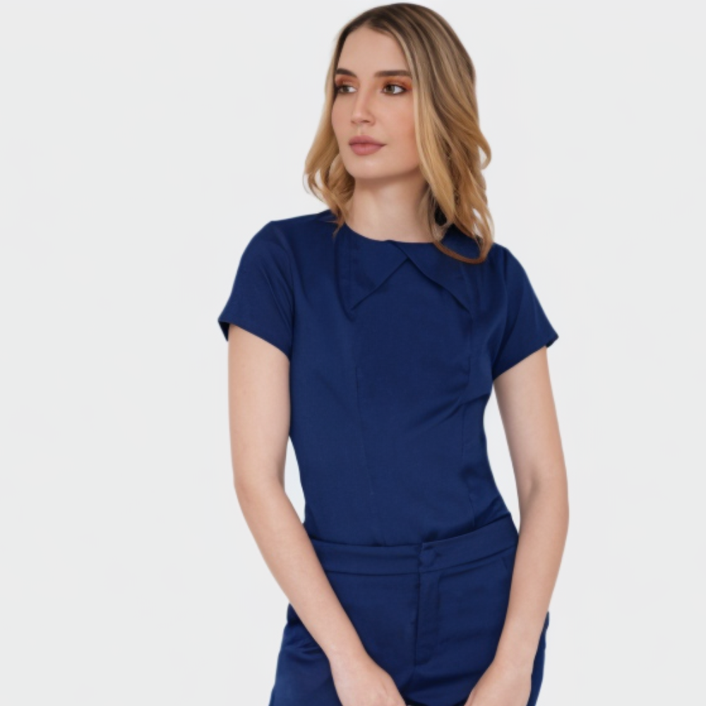 Women's Crew Neck Bow Scrub Top™