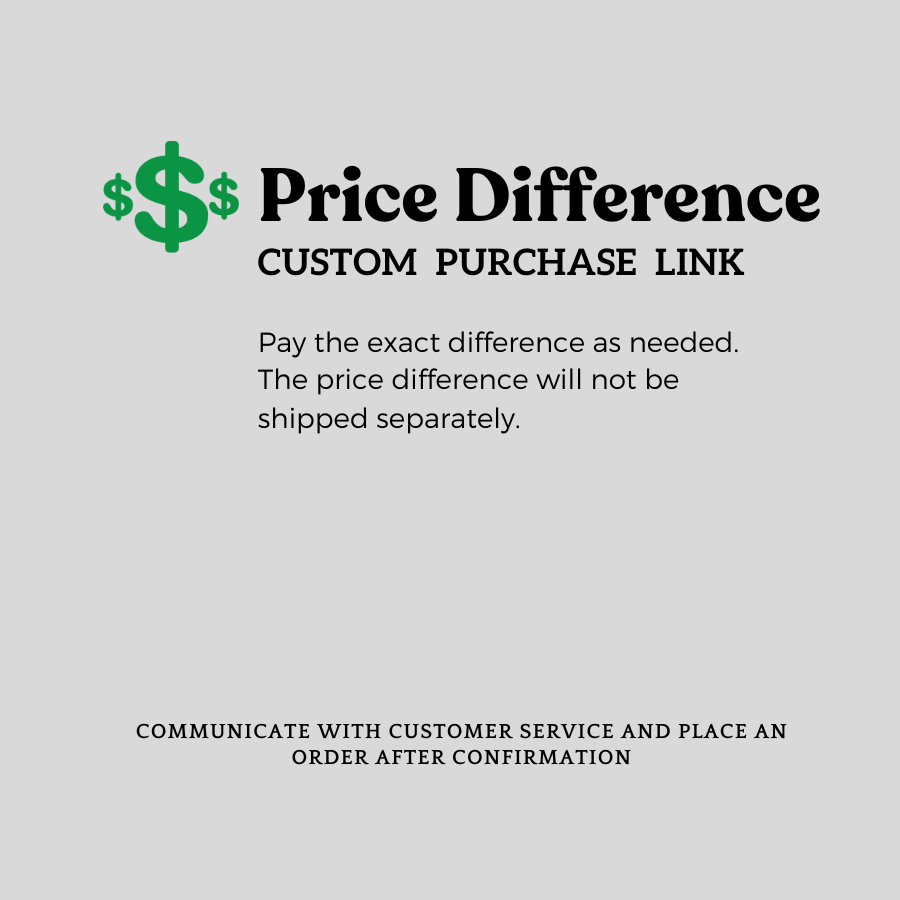 Price Difference Payment Link