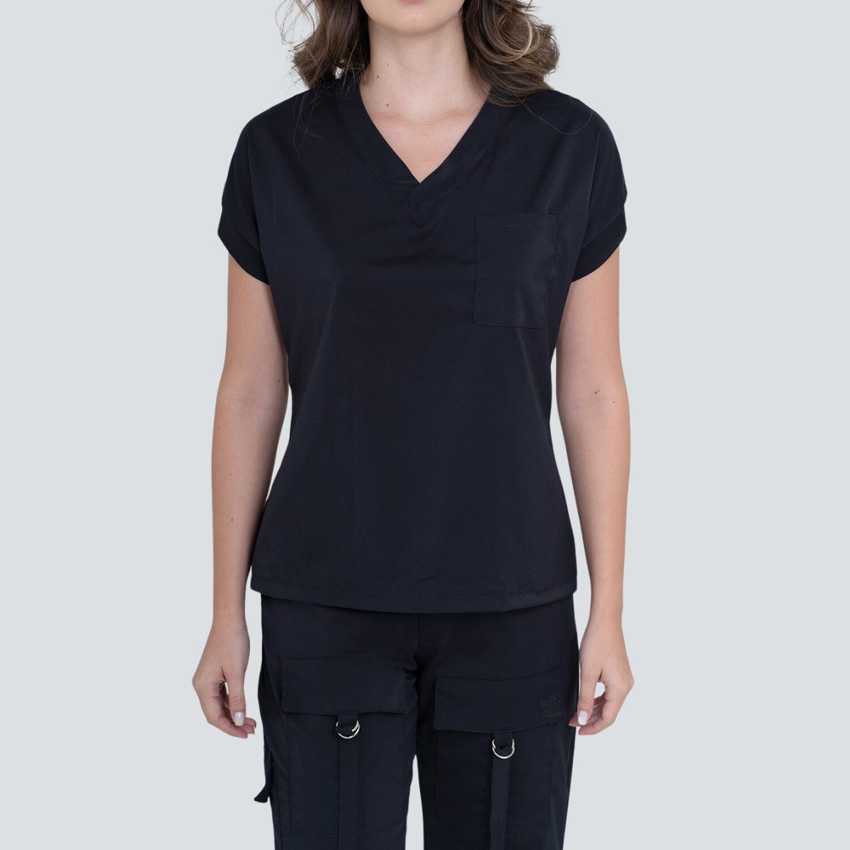 Women's V-neck One Pocket Scrub Top™