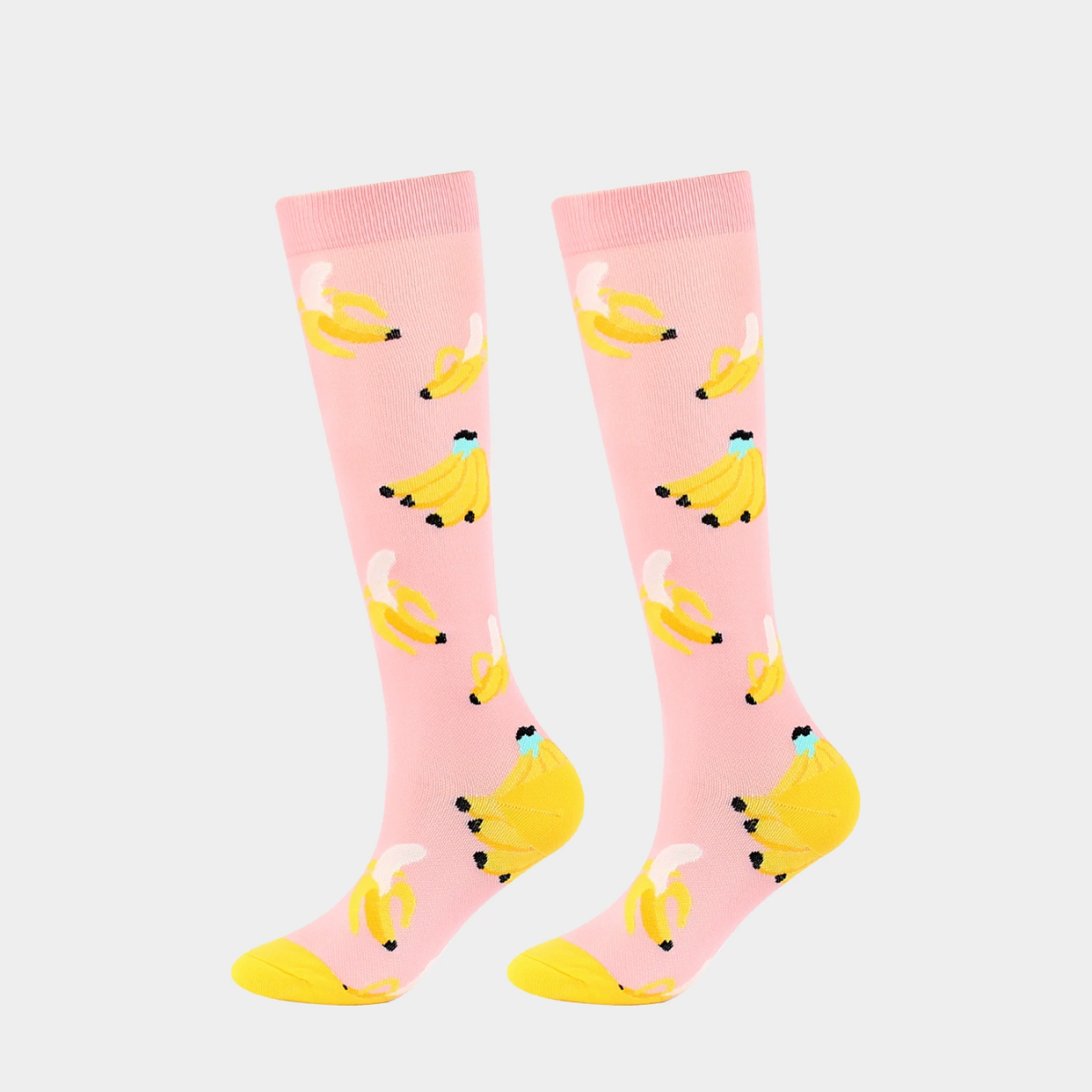 Cartoon Pattern Sports Elastic Mid-Tube Compression Socks