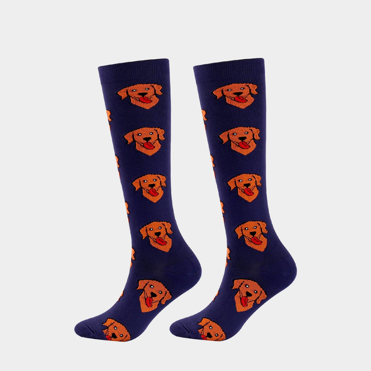 Animal  Cartoon Pattern Sports Elastic Mid-Tube Compression Socks