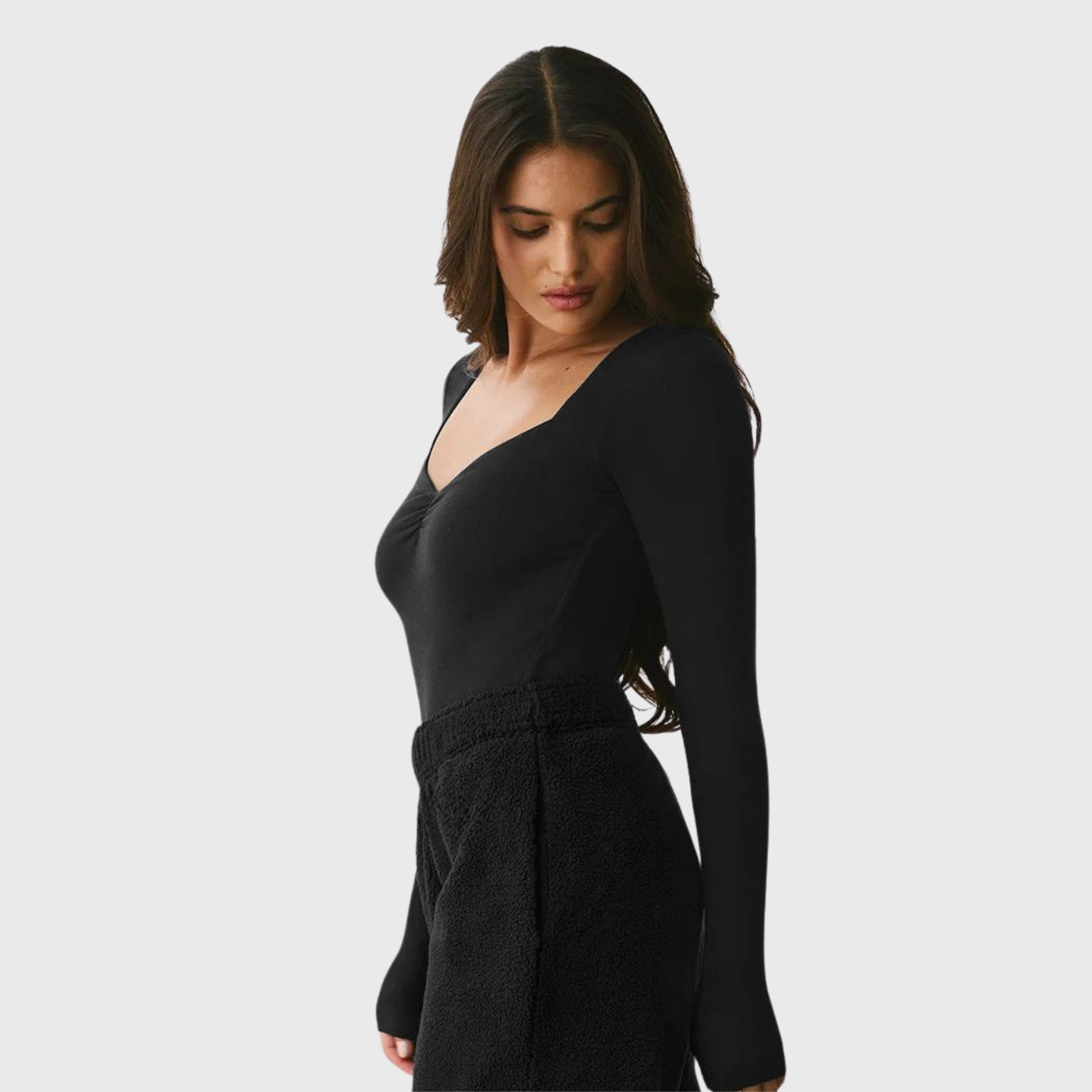 Women's Square Neck Long Sleeve Underscrub