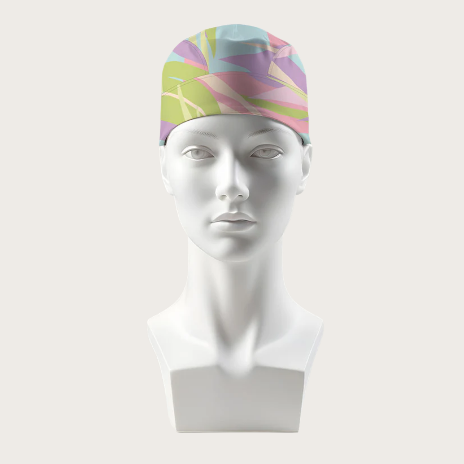 Leaves Printed Surgical Caps