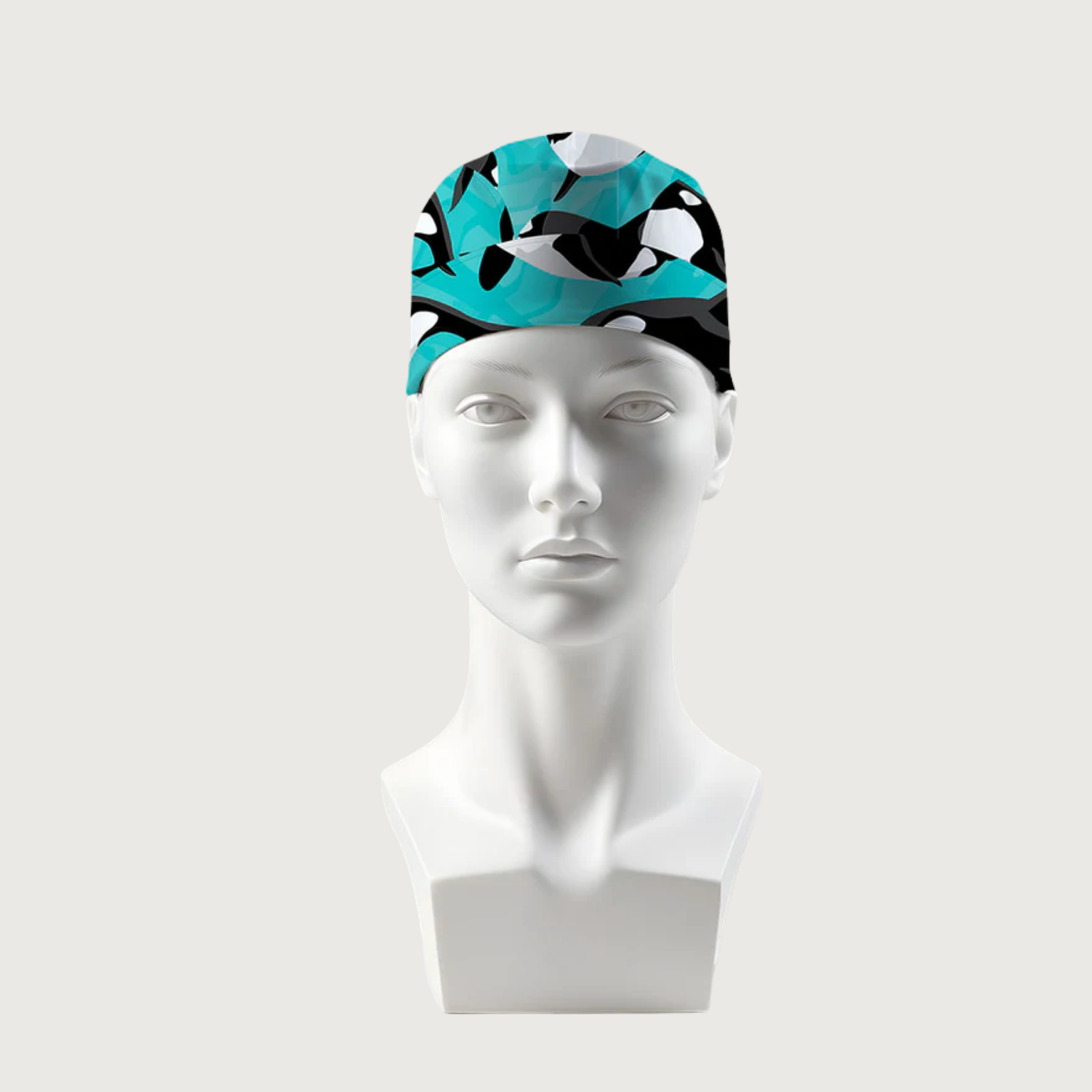 Walter the Whale Printed Surgical Caps