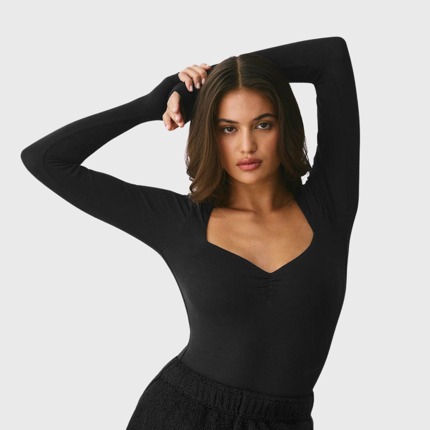 Women's Square Neck Long Sleeve Underscrub