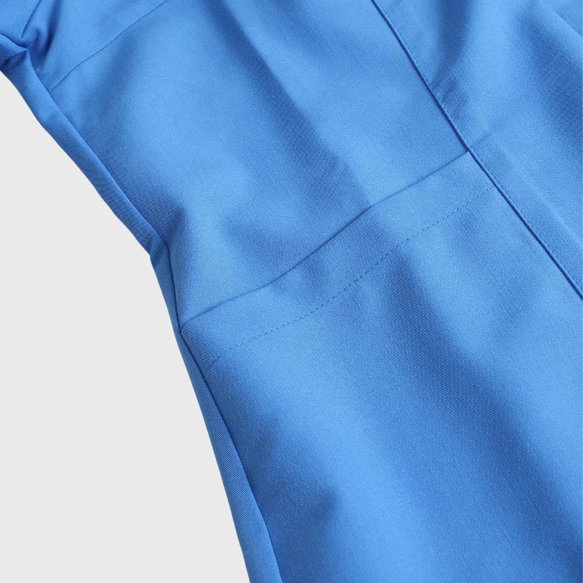 Women's W Neck 2-Pocket Scrub Top