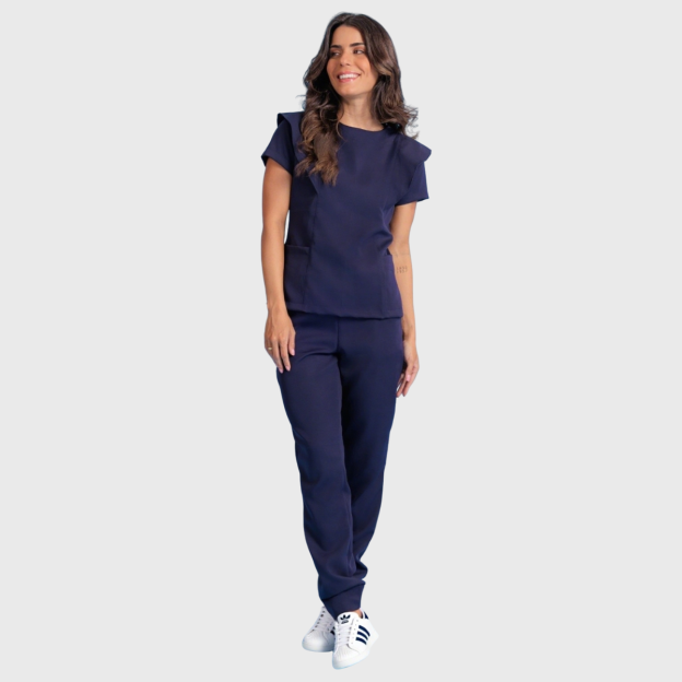 Women's Flying Sleeve Scrub Set