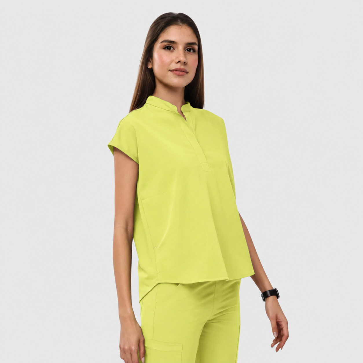 Daisy Scrub Top
