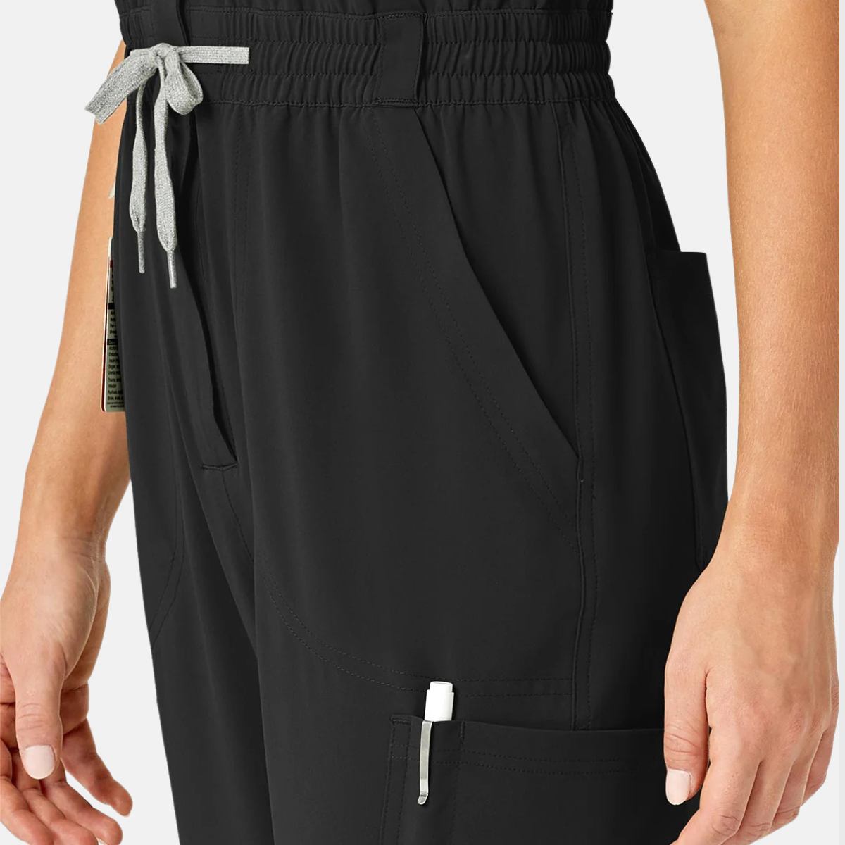 Women's Zip Front Scrub Jumpsuit