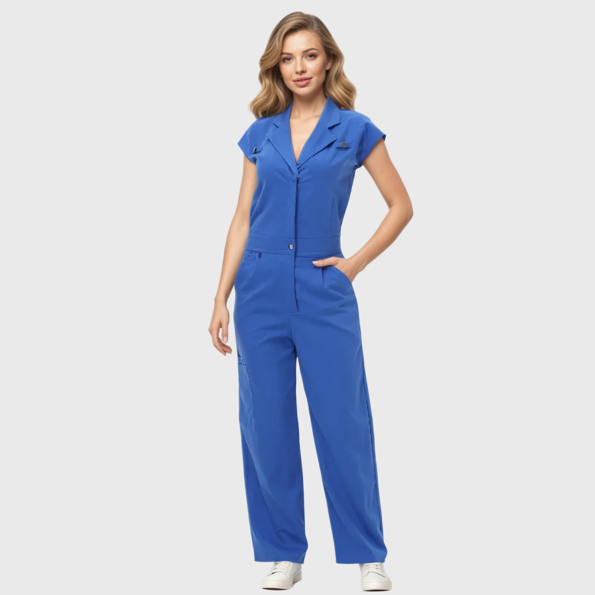 Women's Wide Leg Scrub Jumpsuit™
