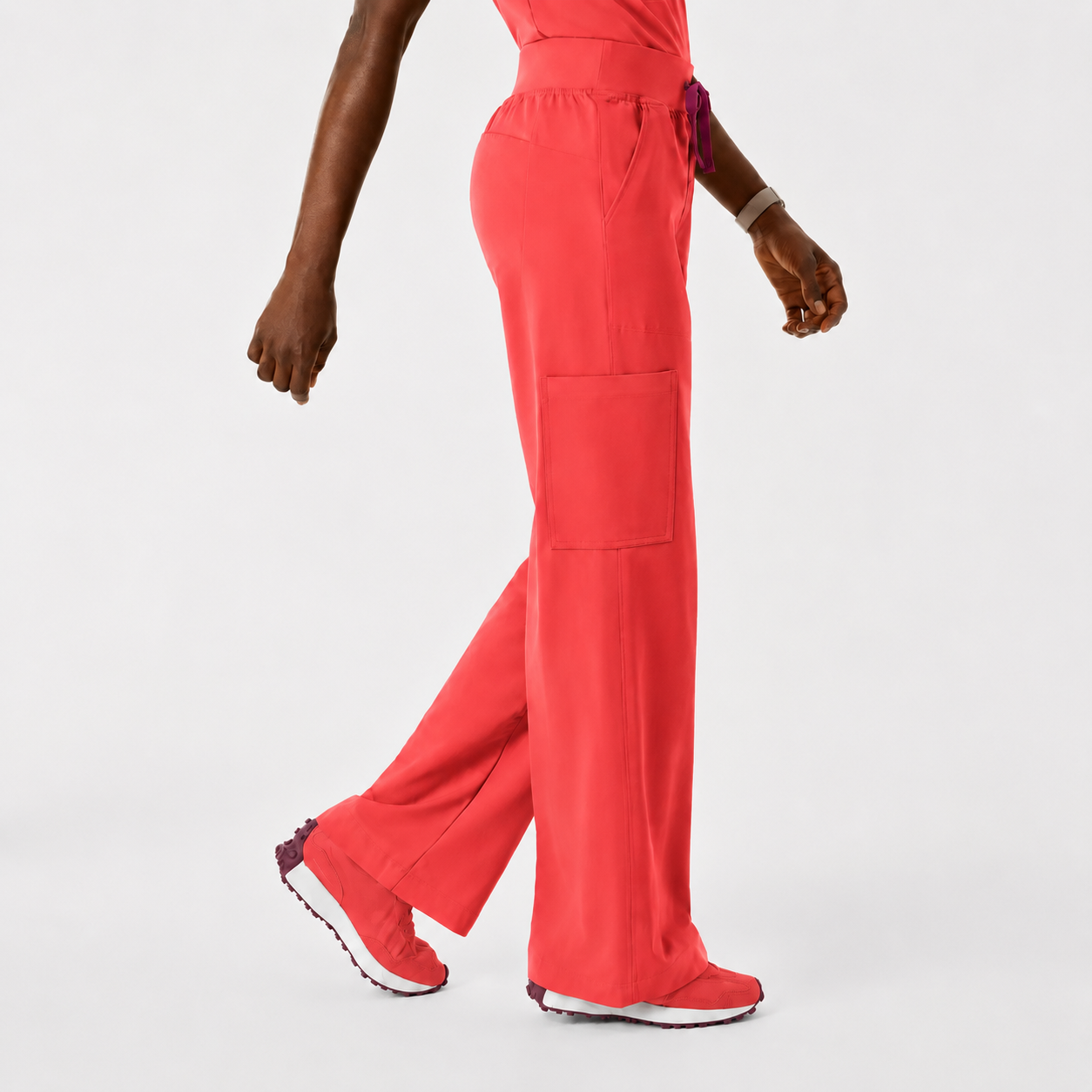 Warm Coral Red