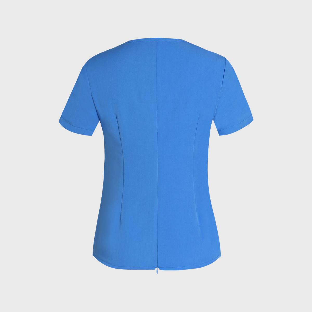 Women's W Neck 2-Pocket Scrub Top