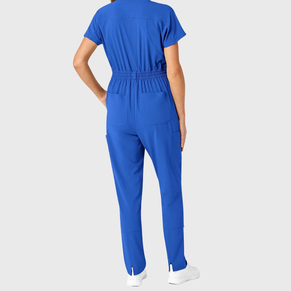 Women's Zip Front Scrub Jumpsuit