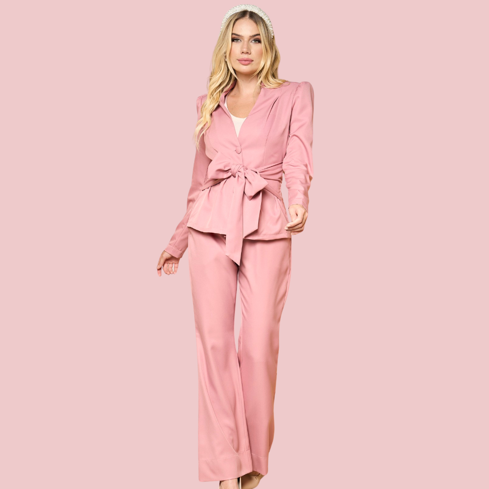 Women's Lace-Up Loose Neck Scrub Top