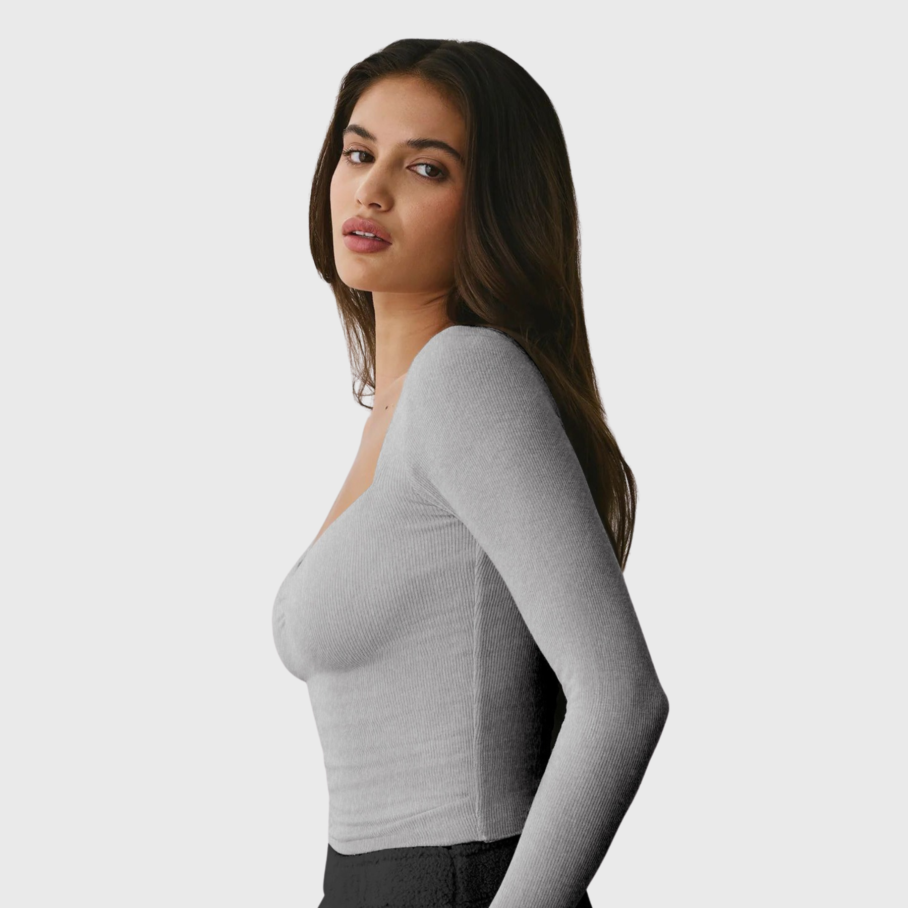 Women's Square Neck Long Sleeve Underscrub