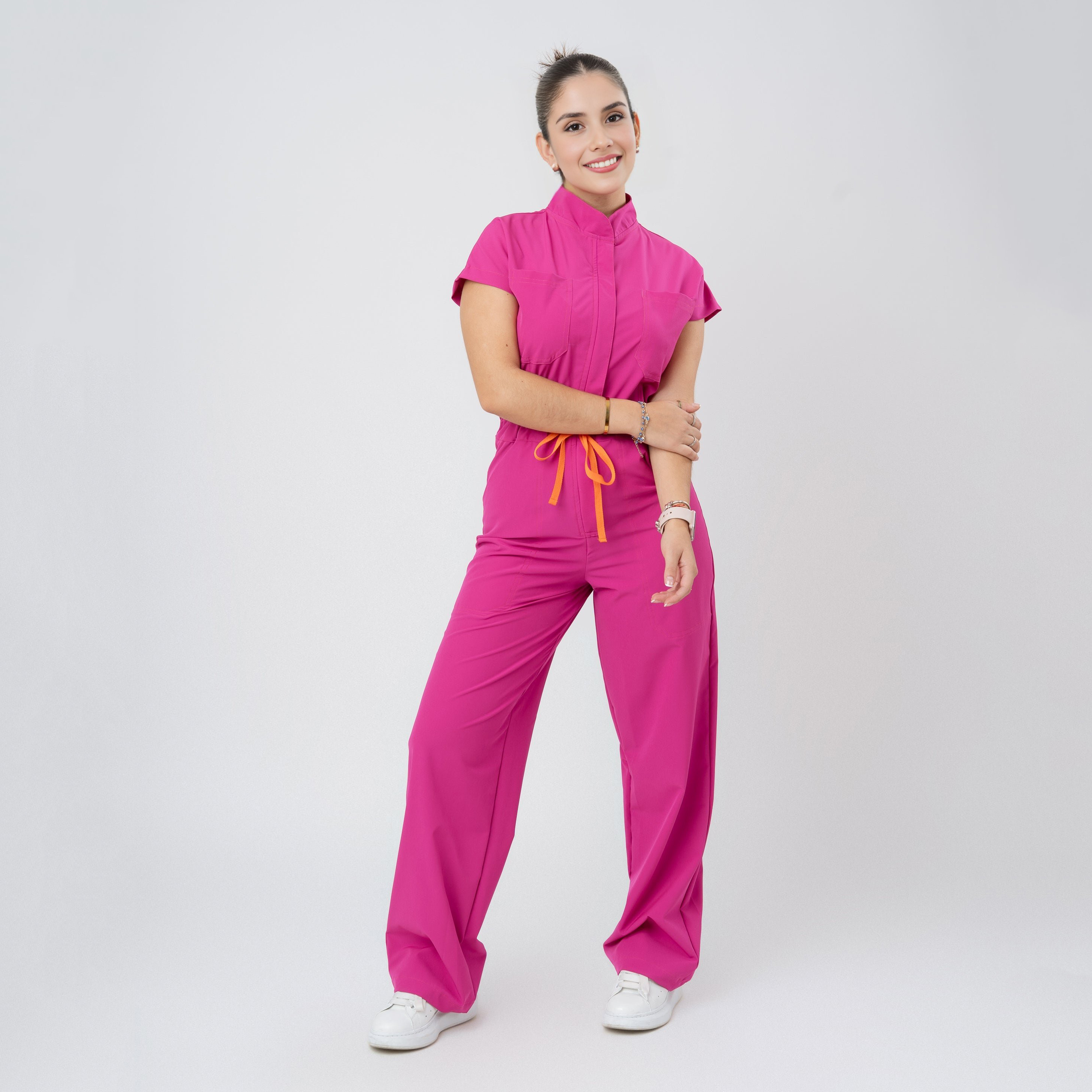 Katya Scrub Jumpsuit | Virtual Pink