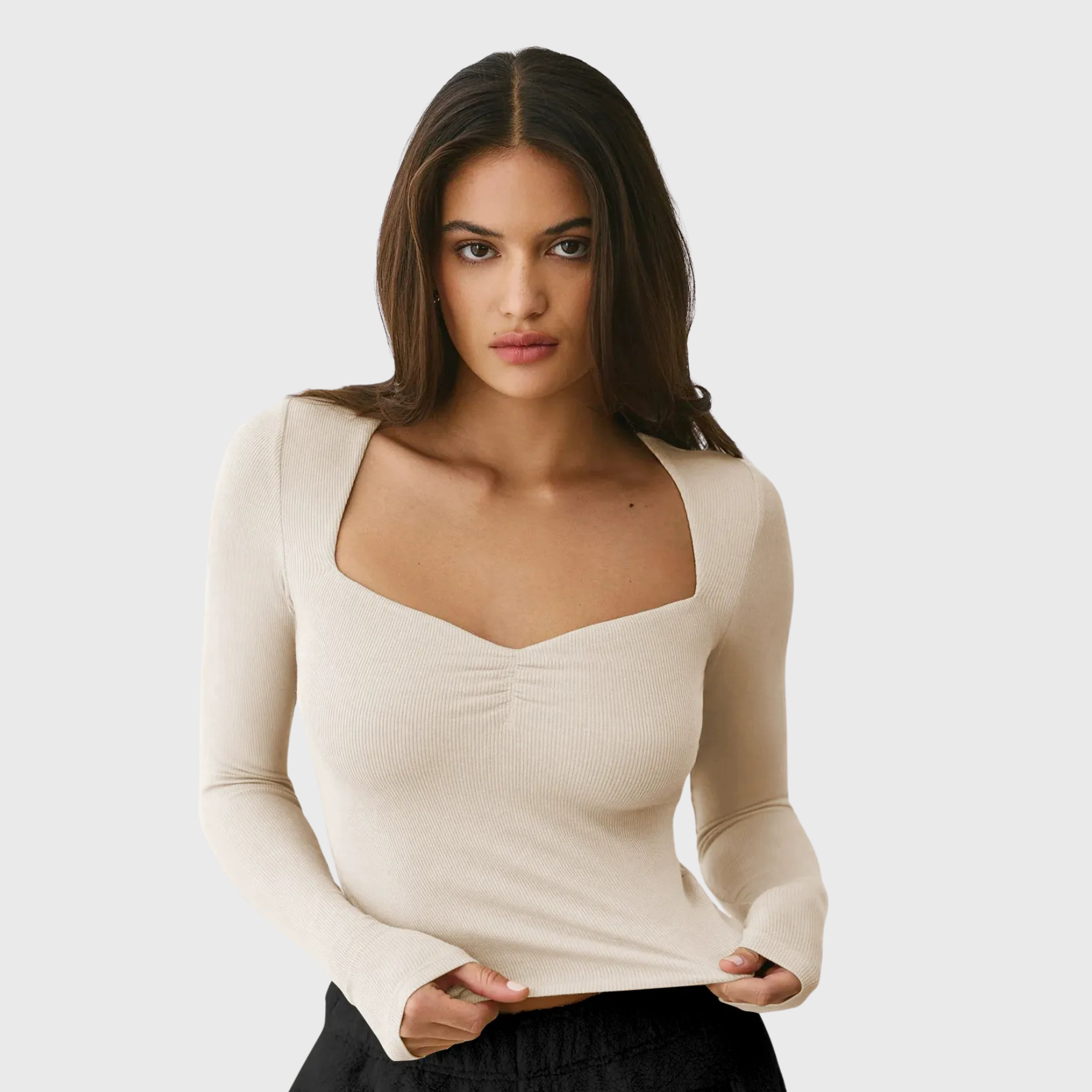 Women's Square Neck Long Sleeve Underscrub