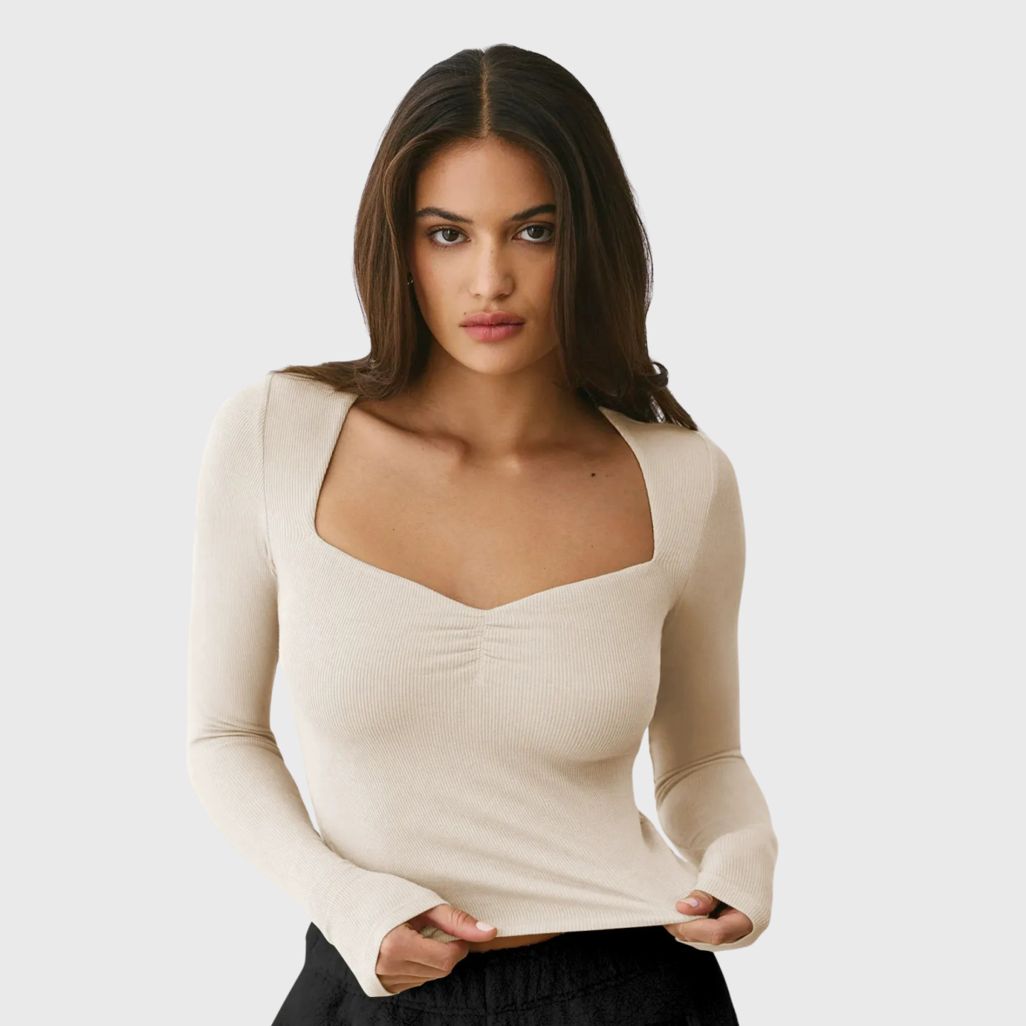 Women's Square Neck Long Sleeve Underscrub