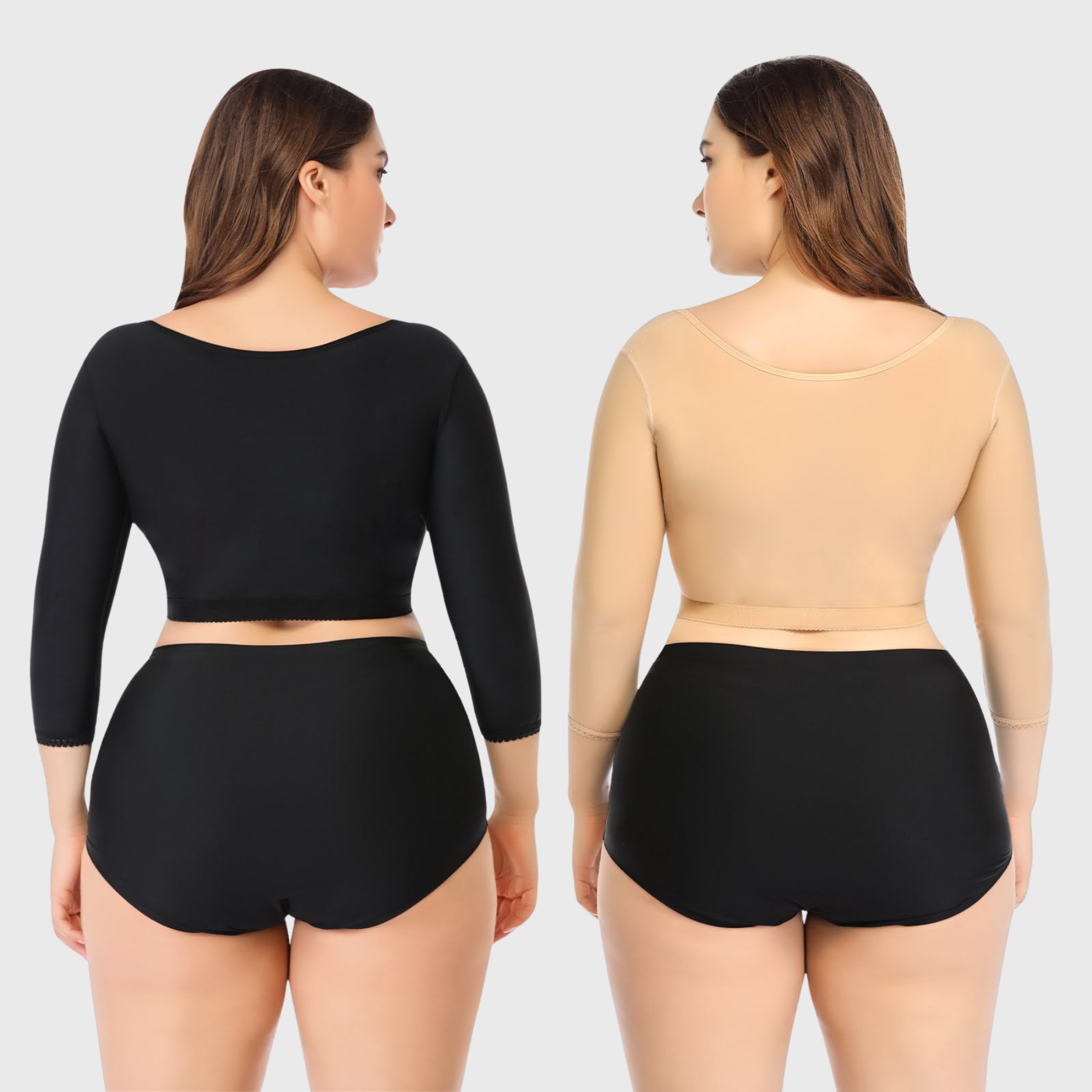Women's Post-operative Three-quarter Sleeve Arm Shapewear