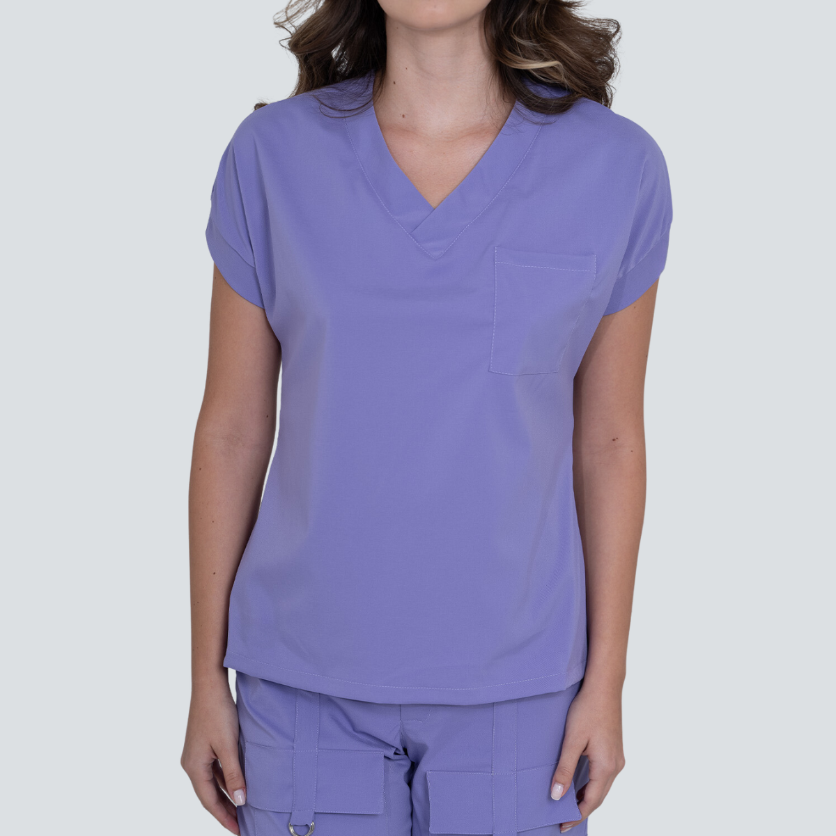 Women's V-neck One Pocket Scrub Top™