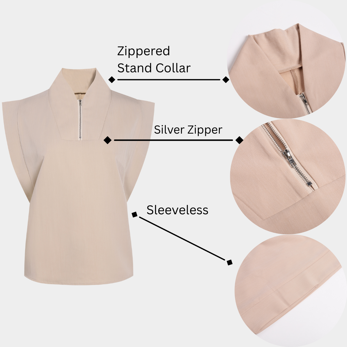 Women's Thin Waist Slim Fit Scrub Top