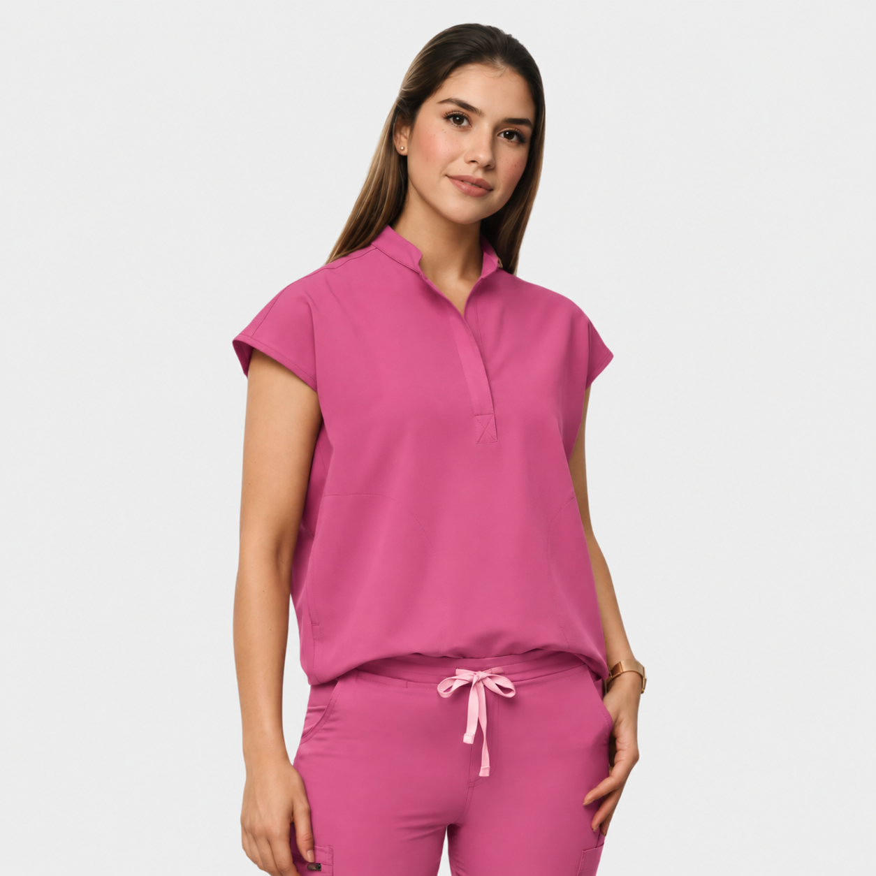 Daisy Scrub Top