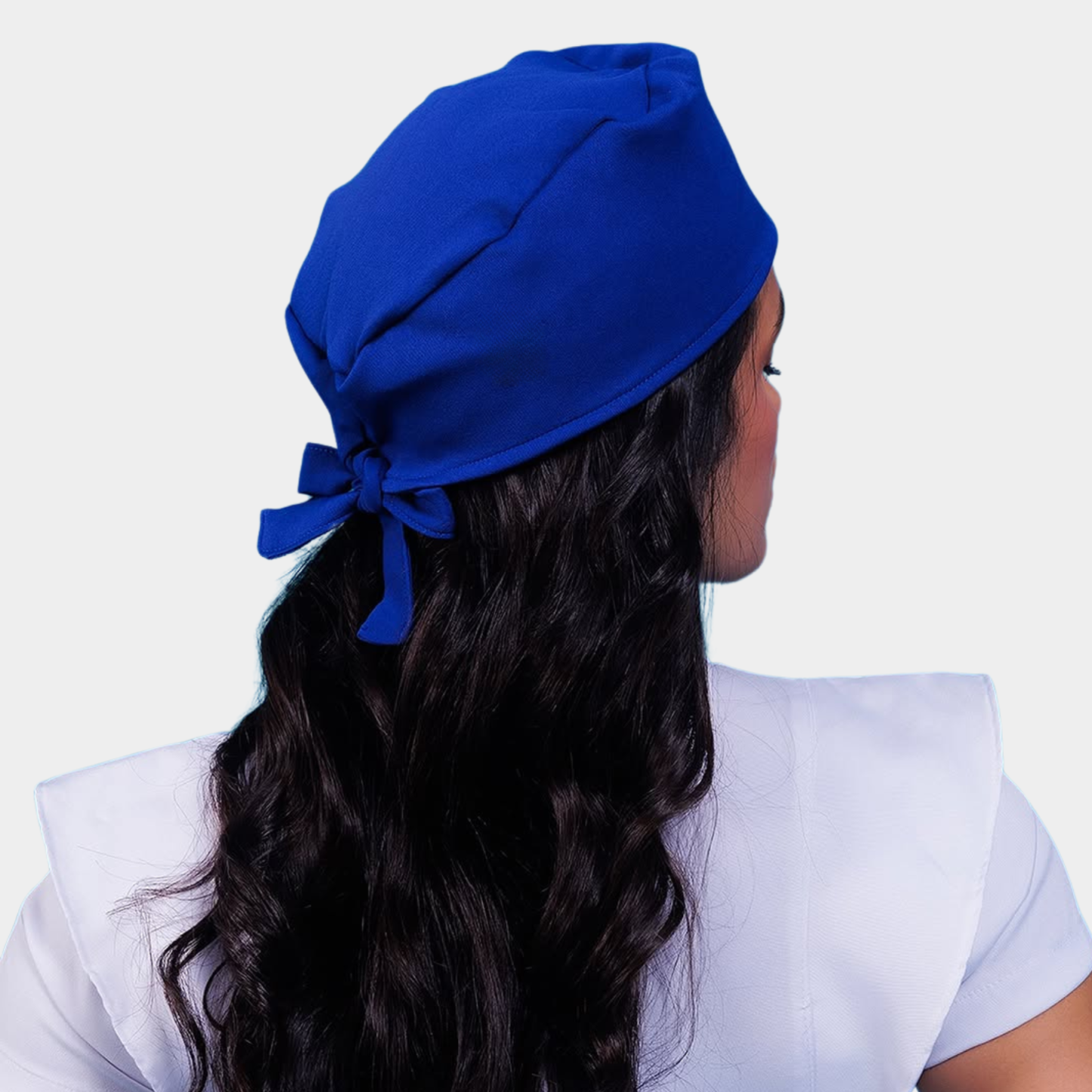 Royal Blue Printed Surgical Caps