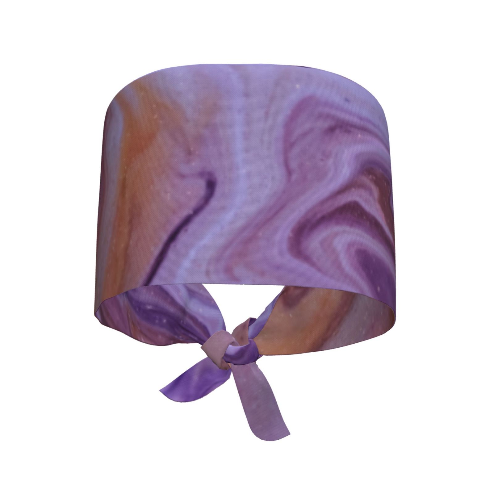 Purple Marble Printed Surgical Caps