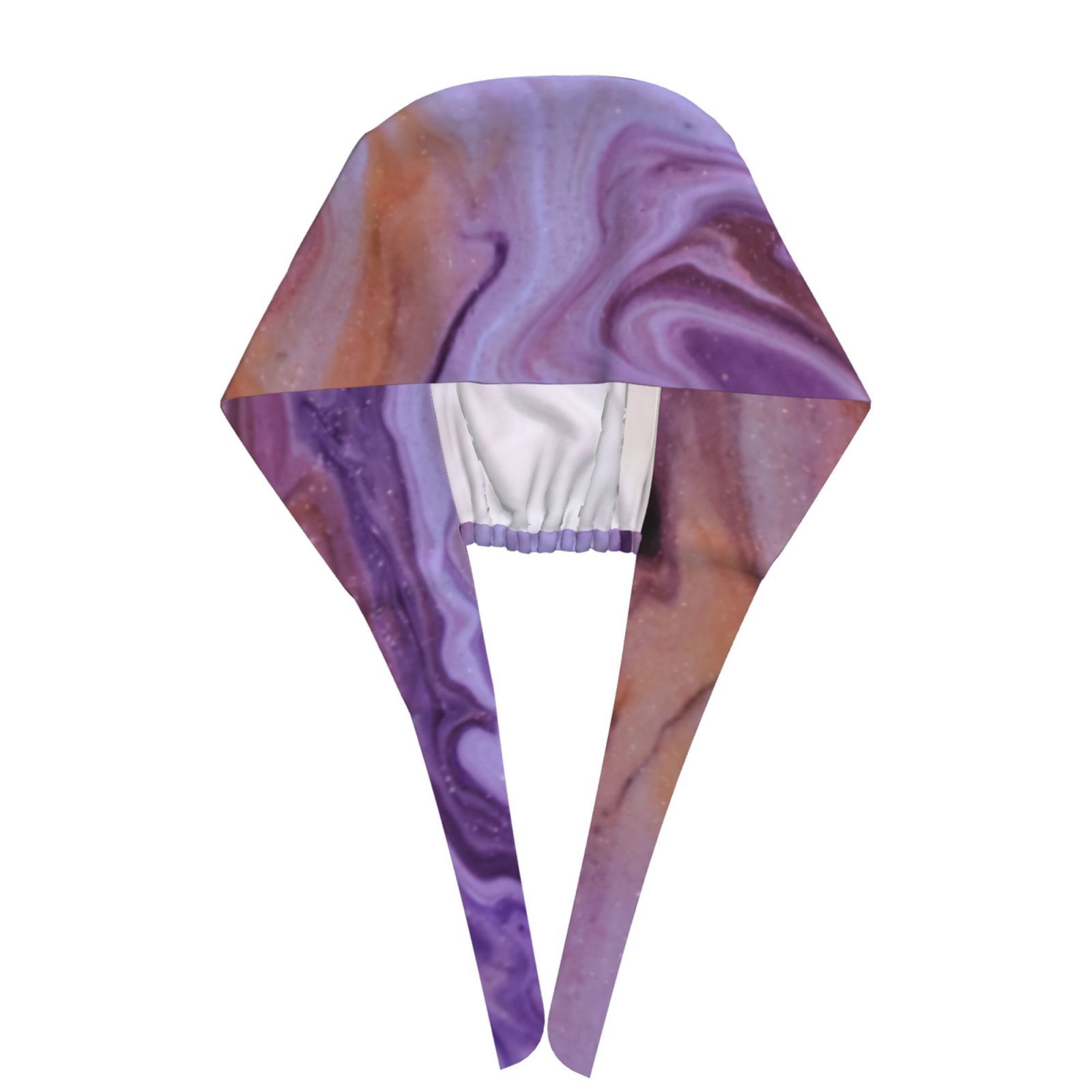 Purple Marble Printed Surgical Caps