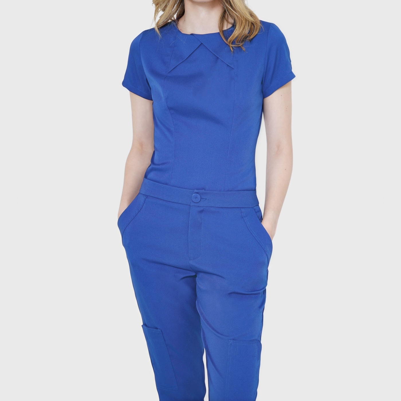 Women's Crew Neck Bow Scrub Top™