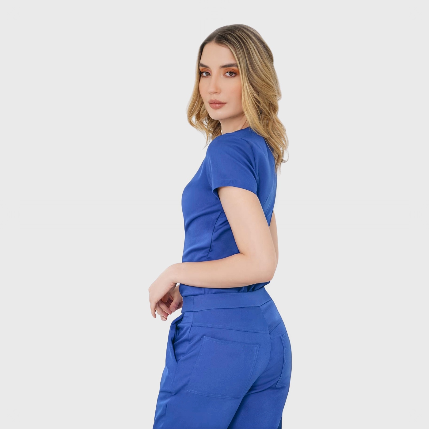 Women's Crew Neck Bow Scrub Top™