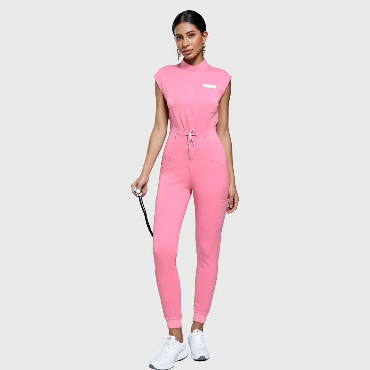 Women's 7 Pockets Jogger Scrub Jumpsuit™