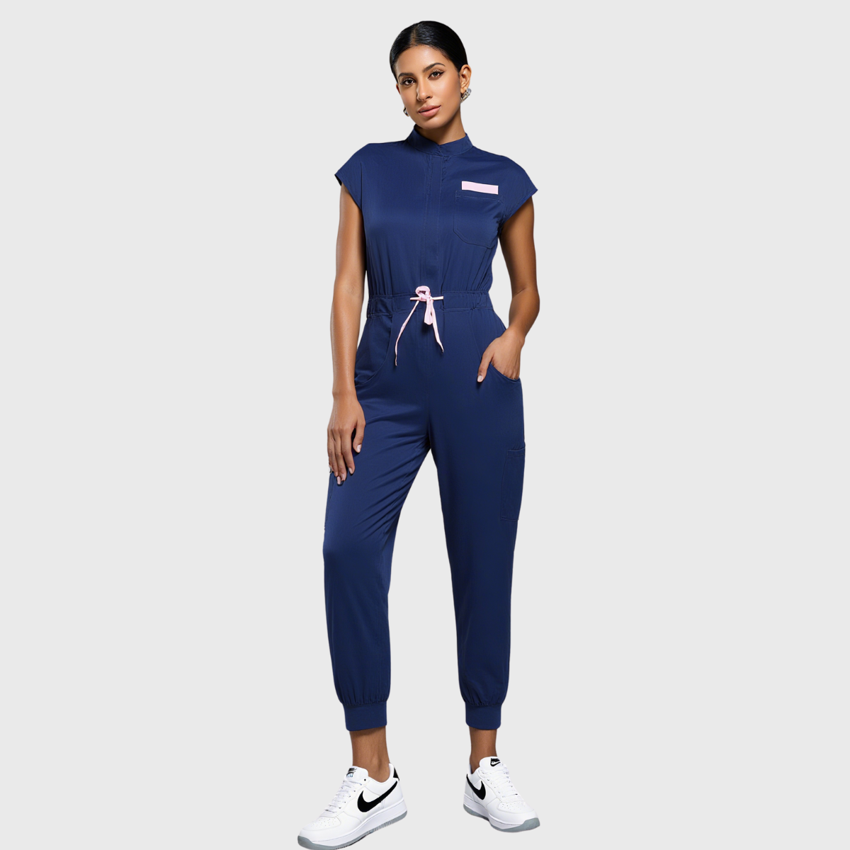 Women's 12 Pockets Jogger Scrub Jumpsuit™