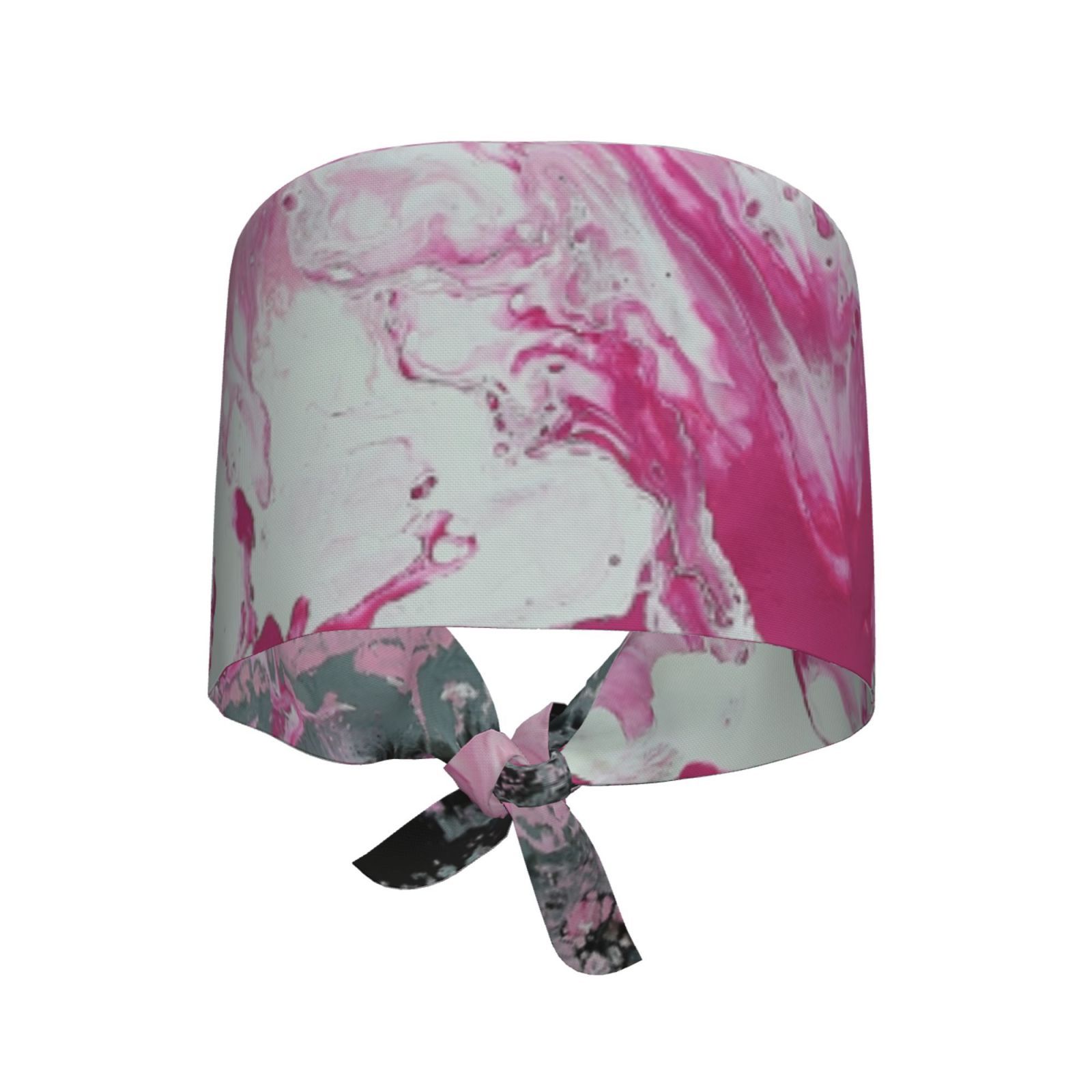 Pink Marble Surgical Caps