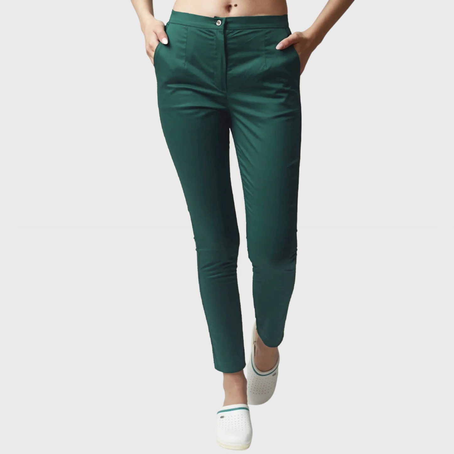 Clara Women's Slim Fit Straight Leg Scrub Pants