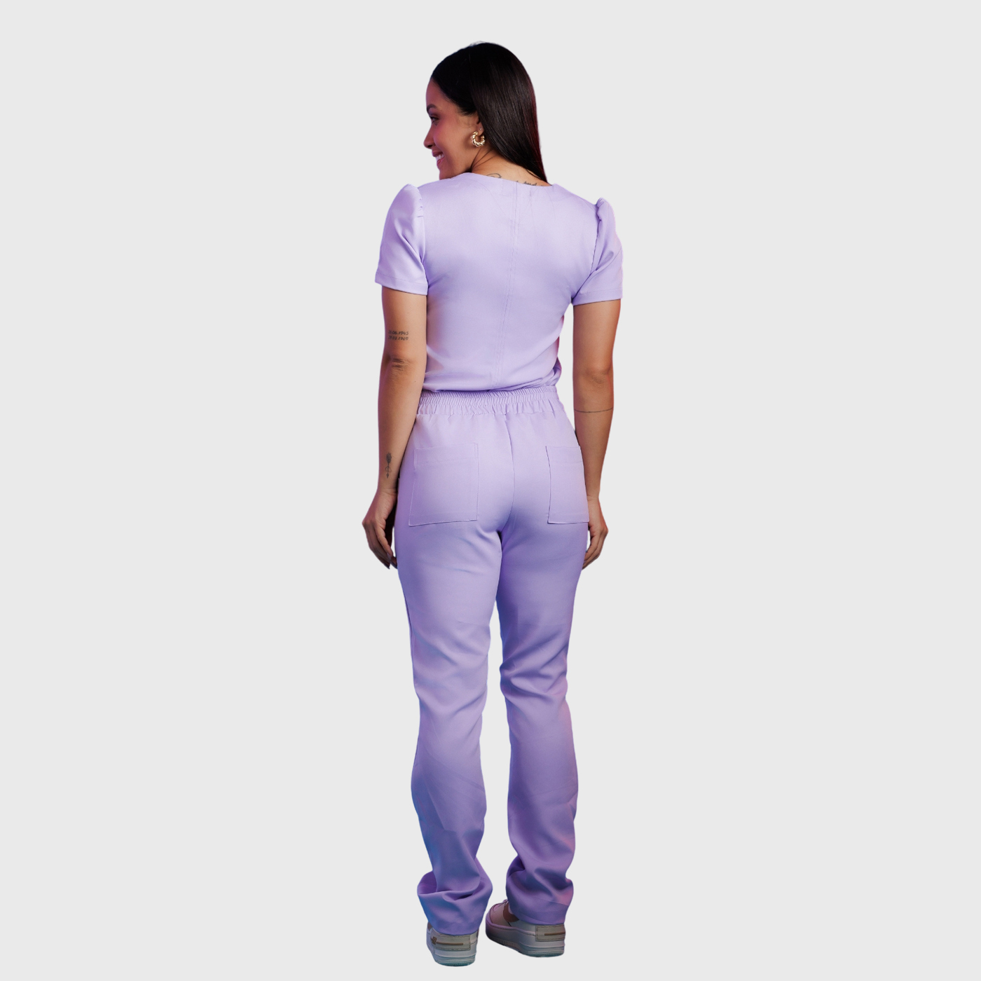 Women's Slim Fit Cutout V-Neck Scrub Top™