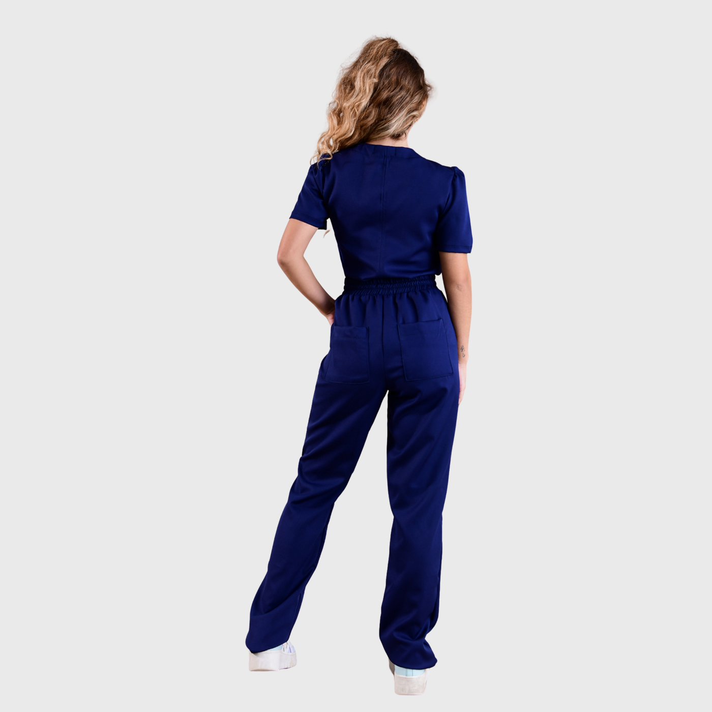 Women's Slim Fit Cutout V-Neck Scrub Top™