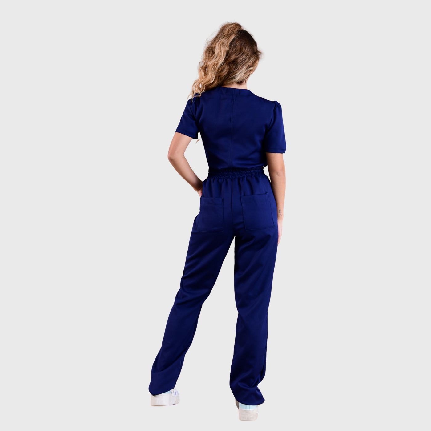 Women's Slim Fit Cutout V-Neck Scrub Top™