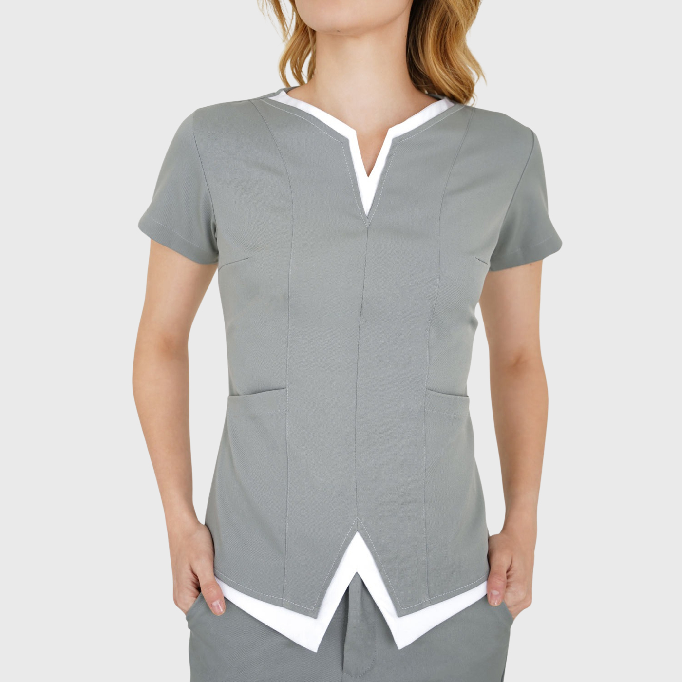 Women's W Neck Scrub Top™
