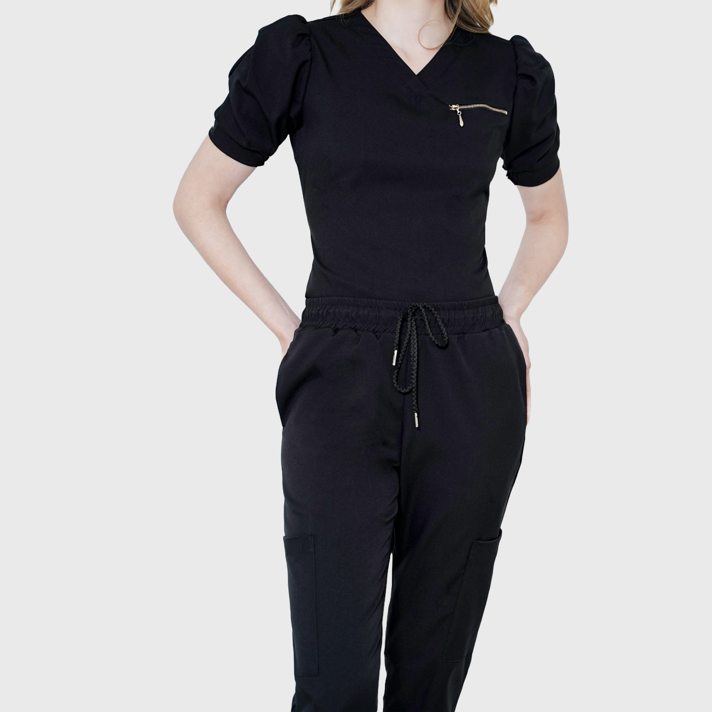 Women's V-neck One Upper Left Pocket Scrub Top™