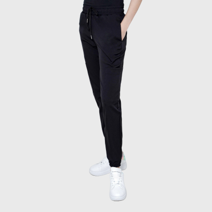 Women's Elastic Waistband Multiple Pockets Scrub Pants™
