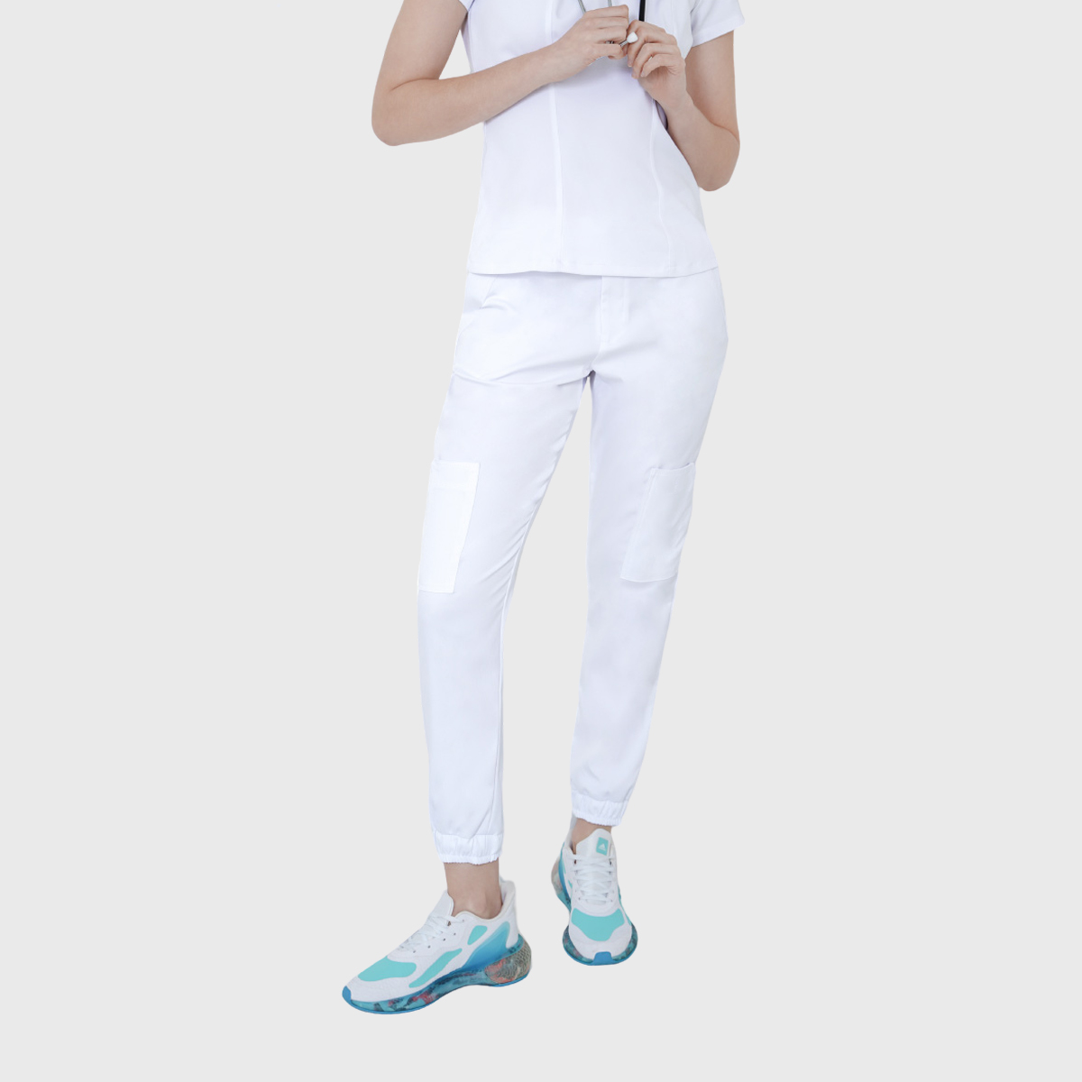 Women's Six Pockets Adjustable Waist Scrub Pants™