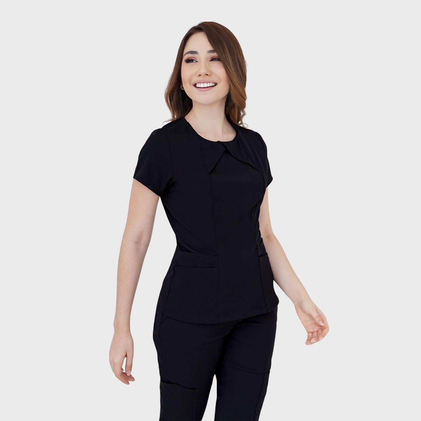 Women's Crew Neck Bow Scrub Top™