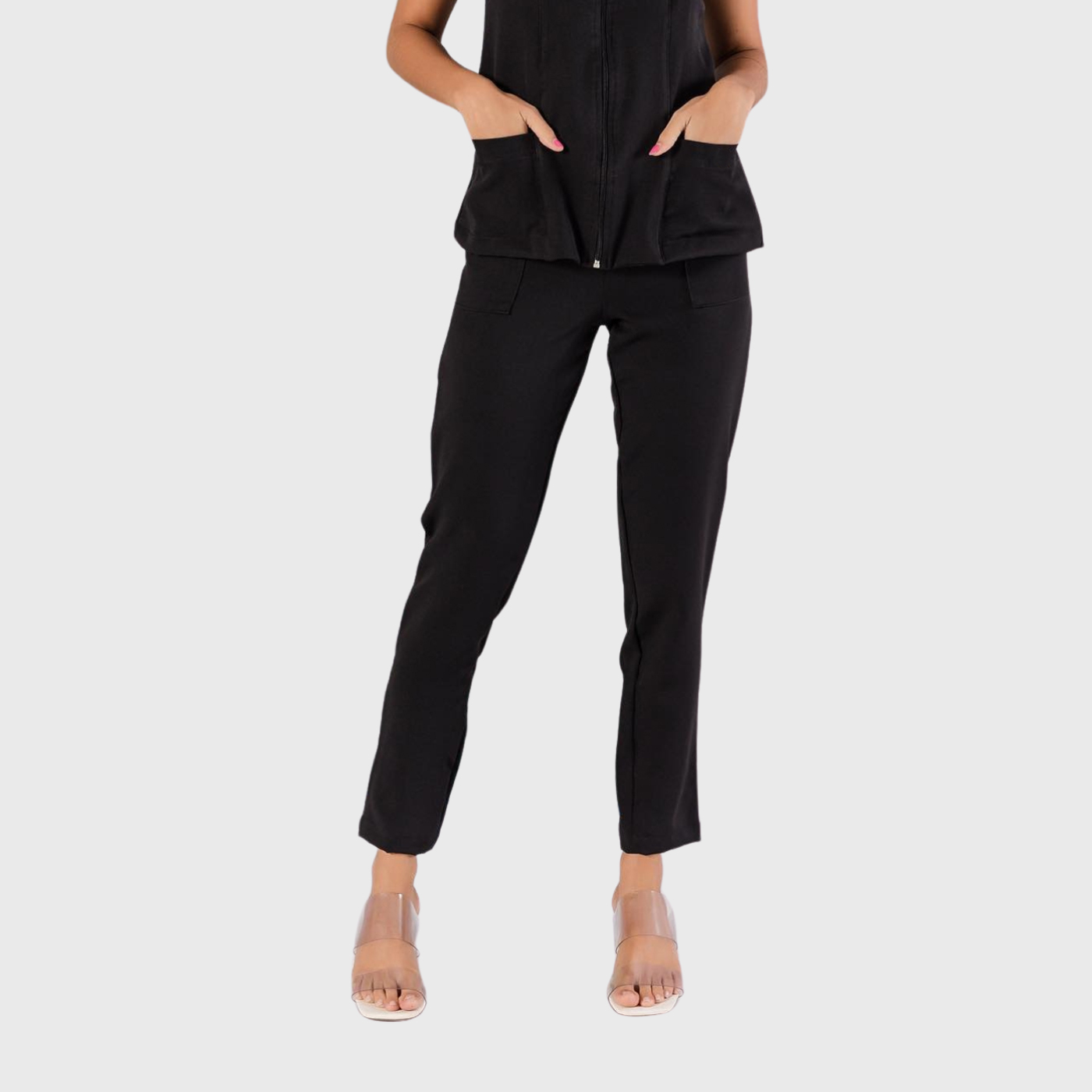 Clara Women's Fashion Straight Leg Slim Fit Scrub Pants