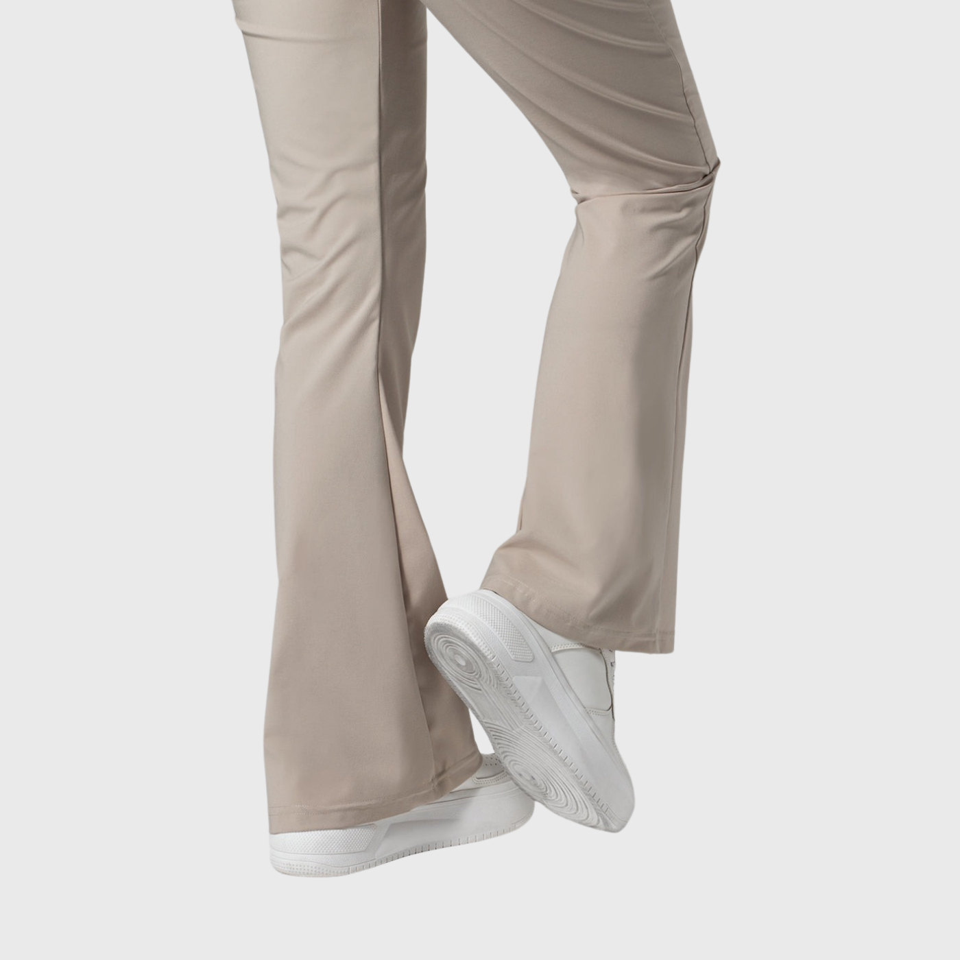 Women's Fashion Flare Leg Slim Fit Scrub Pants