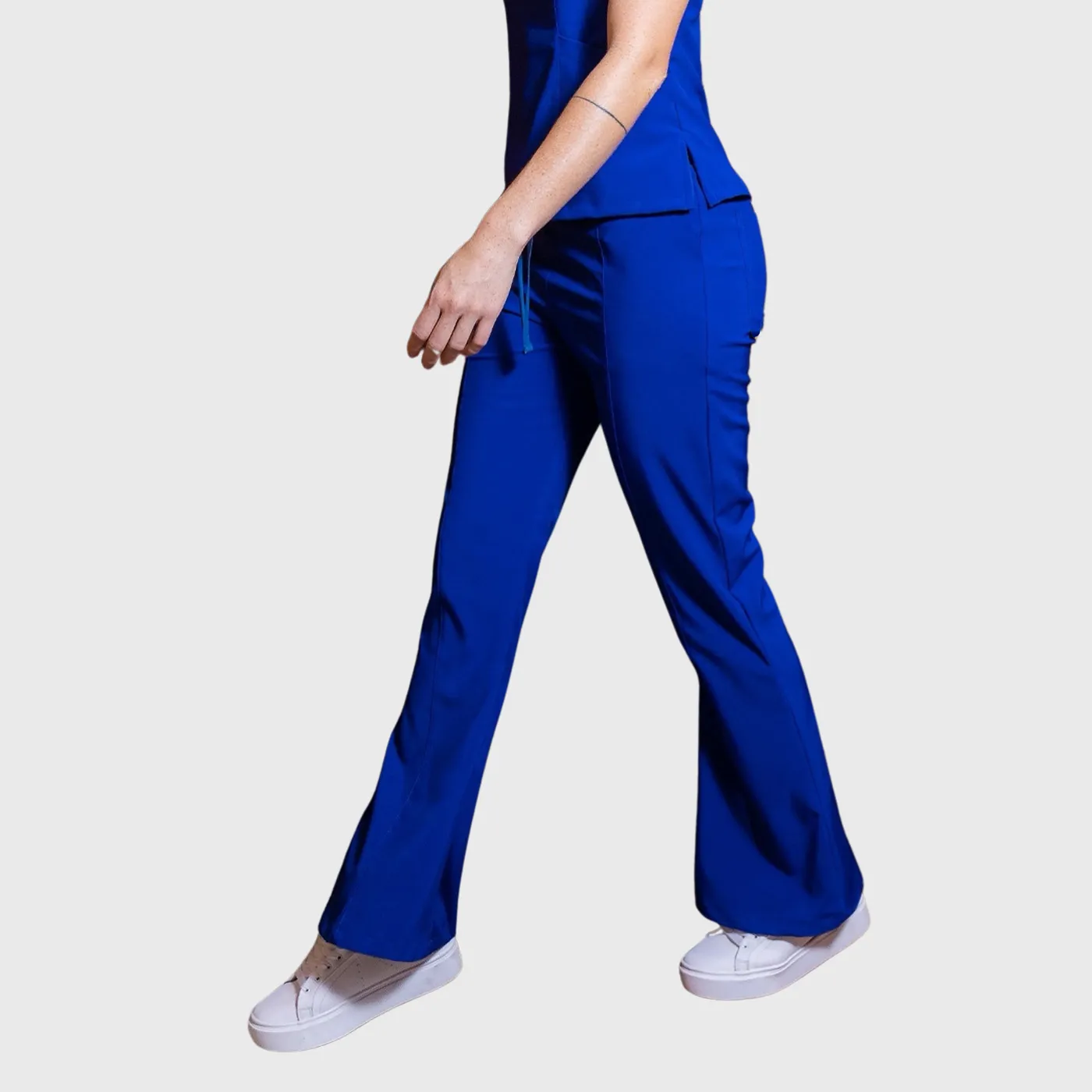 Women's Slim-Fit Front Slit Scrub Pants
