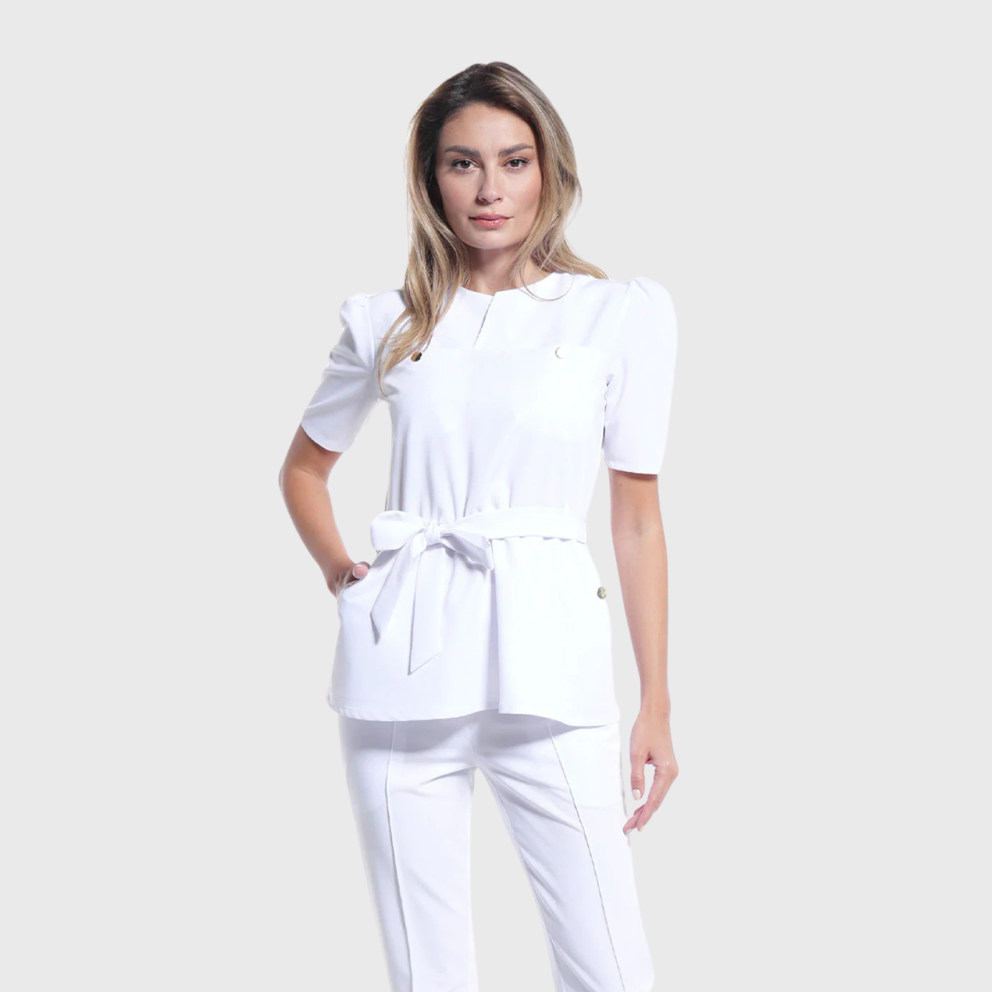 Women's Medical Bandage Scrub Top