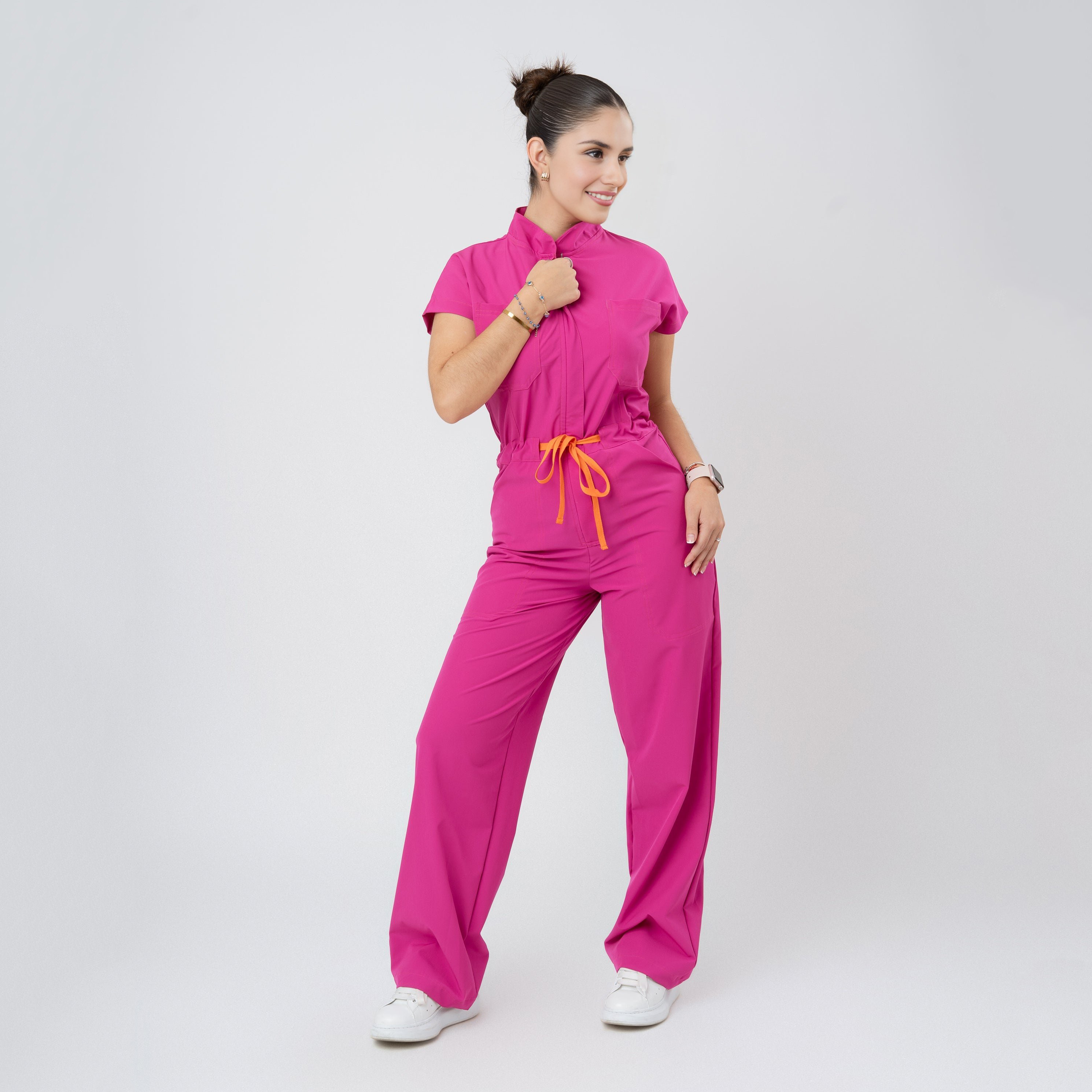 Katya Scrub Jumpsuit | Virtual Pink