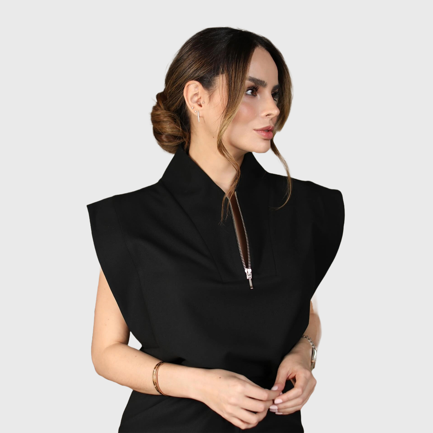 Women's Thin Waist Slim Fit Scrub Top